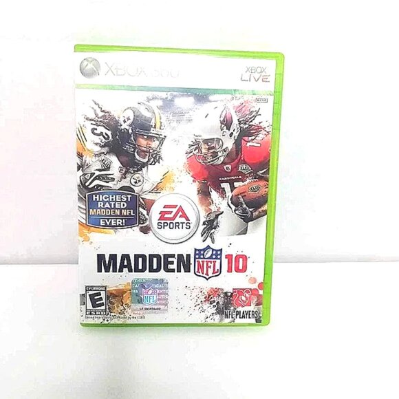 Madden NFL 10 XBOX 360 game - Picture 1 of 6